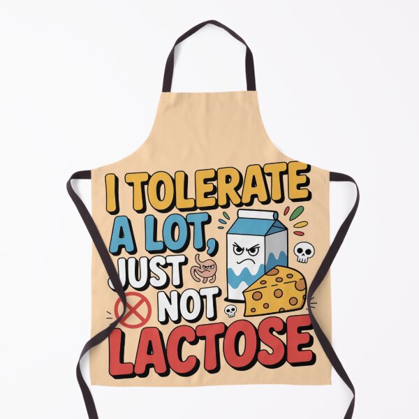 Item preview, I Tolerate a Lot, Just Not Lactose - Funny Lactose Intolerance Design designed and sold by ByBryteG.
