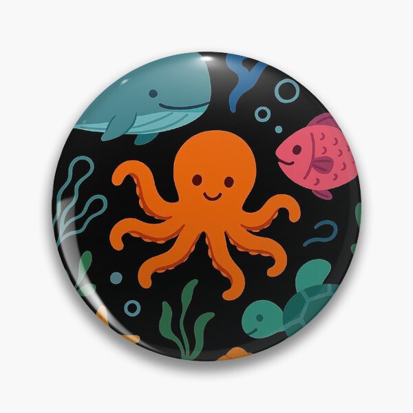 Item preview, Whimsical Ocean Friends Gathering designed and sold by zzz888.