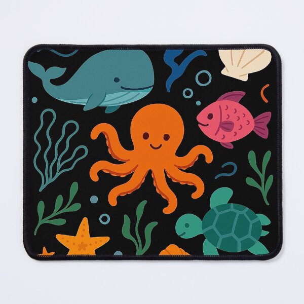 Item preview, Whimsical Ocean Friends Gathering designed and sold by zzz888.