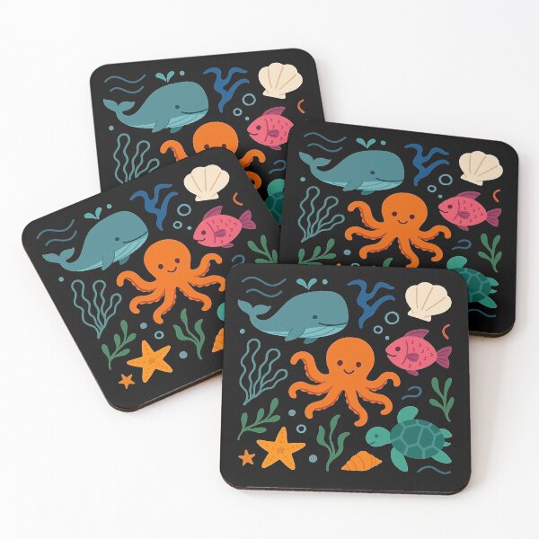Item preview, Whimsical Ocean Friends Gathering designed and sold by zzz888.