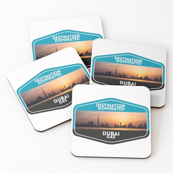 Item preview, Destination Dominated: Dubai UAE Travel Badge designed and sold by Imagin8ive.