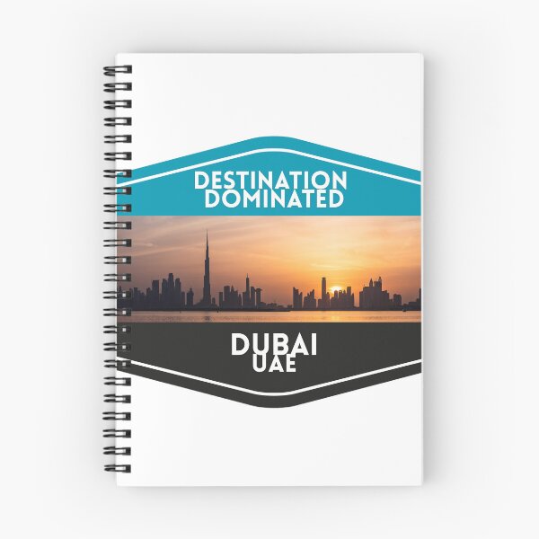 Item preview, Destination Dominated: Dubai UAE Travel Badge designed and sold by Imagin8ive.