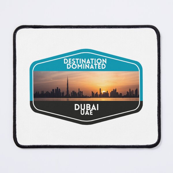 Item preview, Destination Dominated: Dubai UAE Travel Badge designed and sold by Imagin8ive.