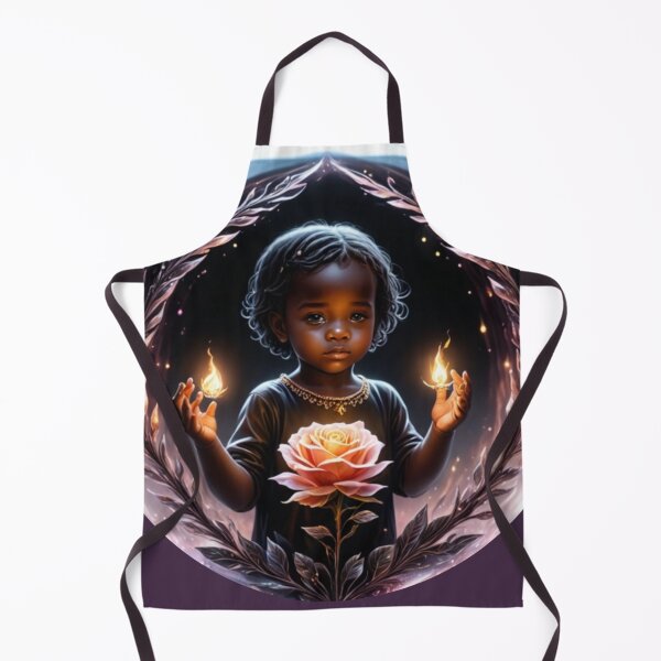 Item preview, African Child with Flames and Rose designed and sold by Astralia.