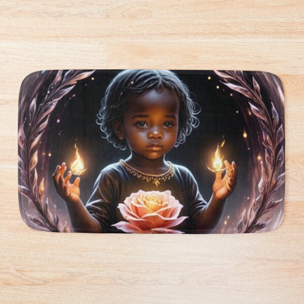 Item preview, African Child with Flames and Rose designed and sold by Astralia.