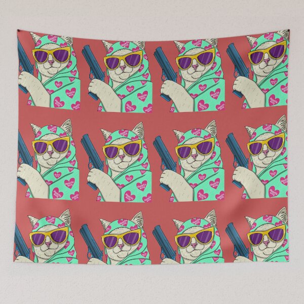 Item preview, Meowfia kitty designed and sold by Diltoons.