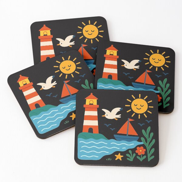 Item preview, Coastal Lighthouse Adventure Scene designed and sold by zzz888.