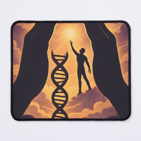 Item preview, Divine Creation Silhouette DNA Spiritual Art designed and sold by ARJ-Fashion.