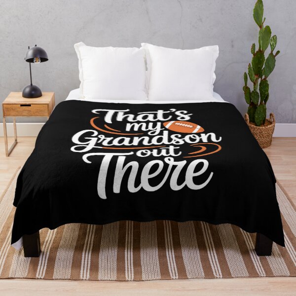 Item preview, That's My Grandson Out There American Football Grandparents designed and sold by BakeryDozen.