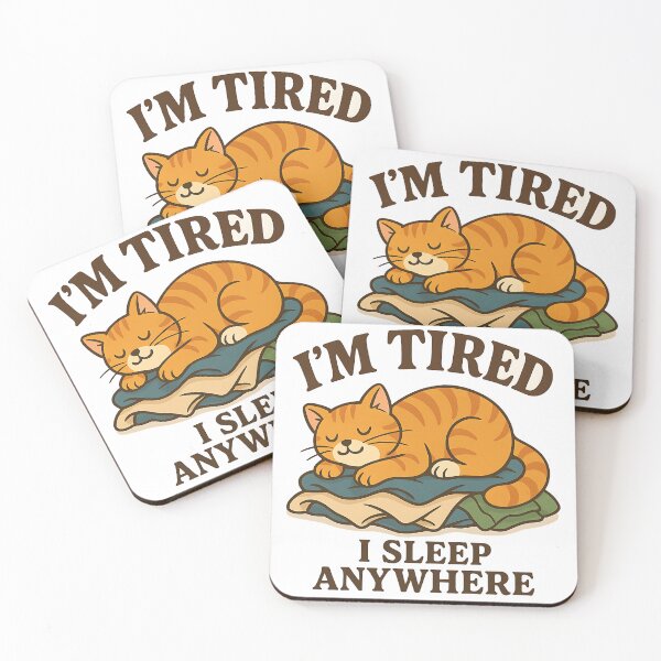 Item preview, Cozy Orange Cat Kawaii Illustration designed and sold by Vortex shop.