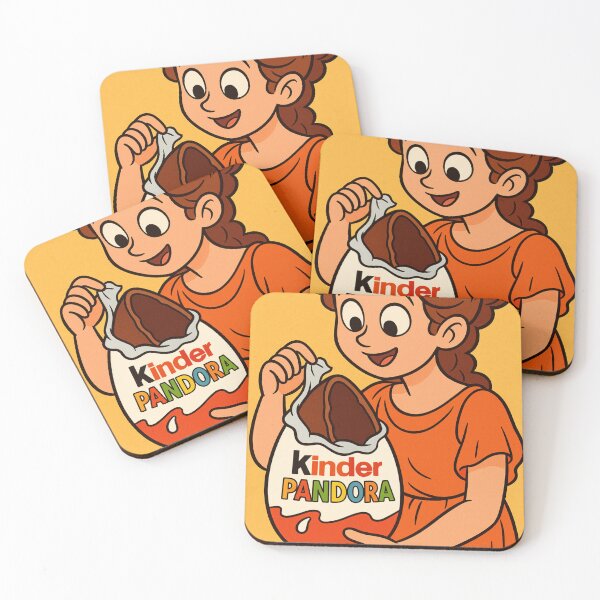 Item preview, Kinder pandora v2 (cartoon) designed and sold by Mythic-Legends.