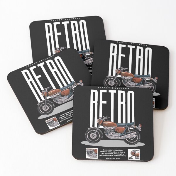 Item preview, Retro Harley Davidson Ride in Style designed and sold by SoulRoute.