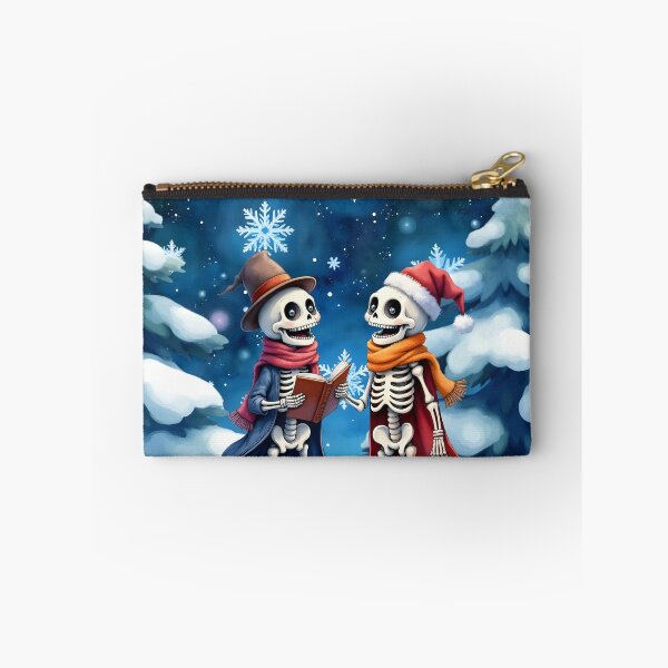 Item preview, Skeletons in a Snowstorm - Merry Christmas designed and sold by nicky2342.