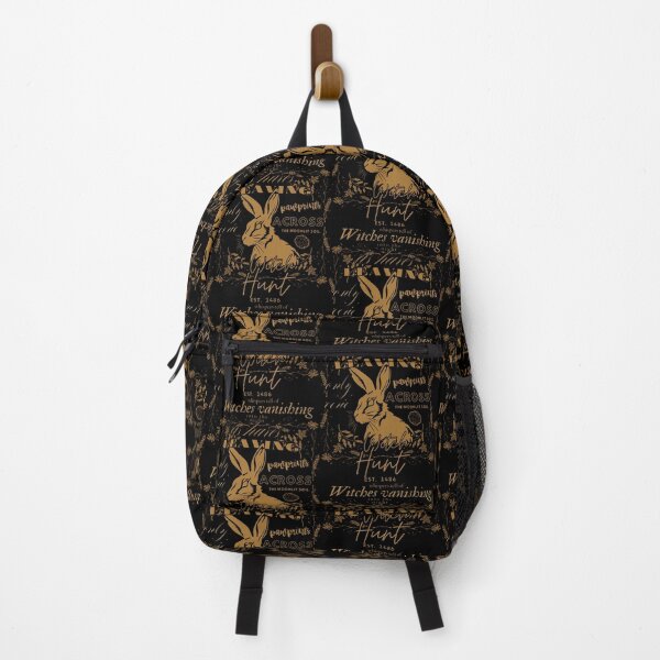 Item preview, Botanical Hare with 1486 Witch Hunt Folklore in Vintage Brown and Black Style designed and sold by SplashTastic.
