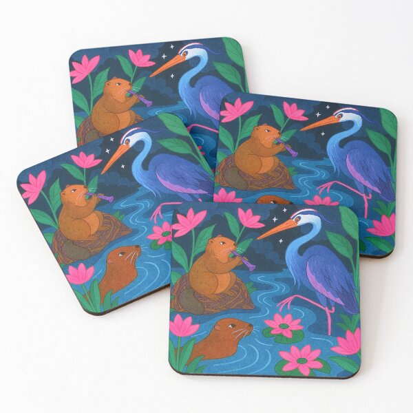 Item preview, Nocturnal Wetland Serenade designed and sold by zzz888.