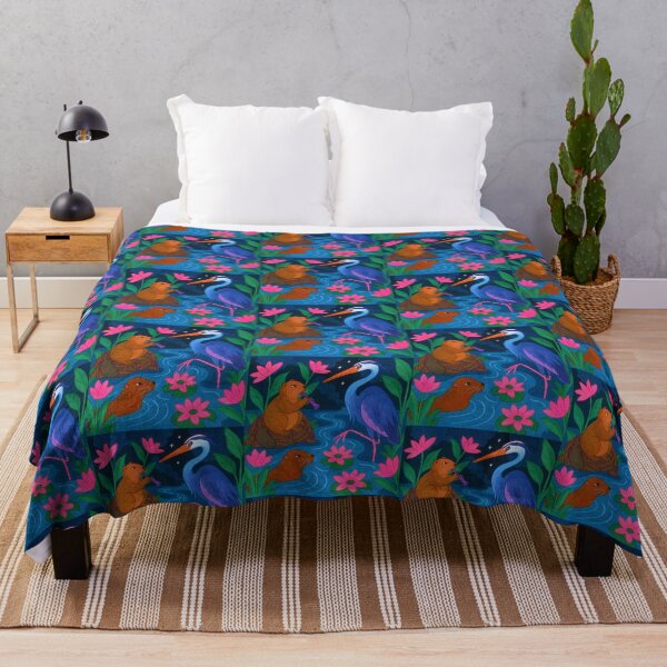 Item preview, Nocturnal Wetland Serenade designed and sold by zzz888.