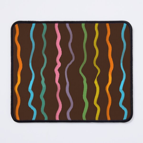 Item preview, Playful, neon ripple waves designed and sold by Navitaloves.