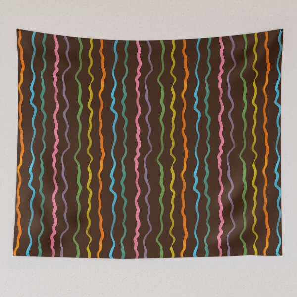 Item preview, Playful, neon ripple waves designed and sold by Navitaloves.