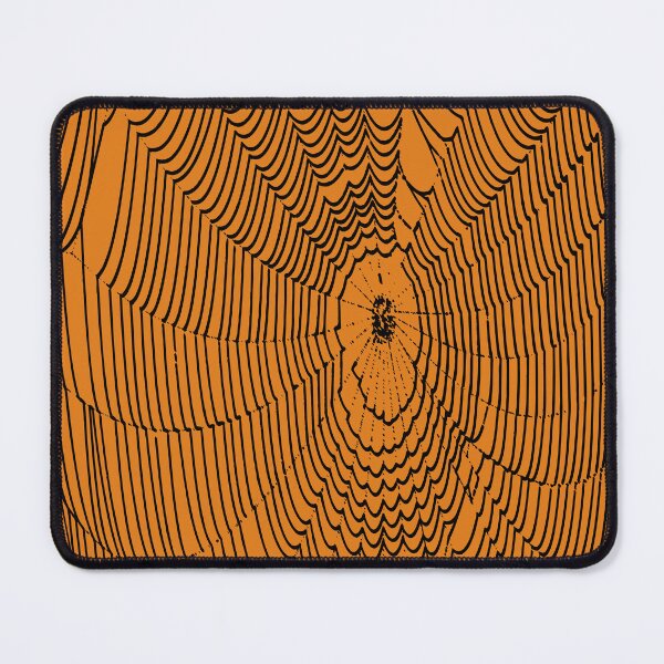 Item preview, Artistic Halloween Spider Cobweb Doodle In Black designed and sold by taiche.