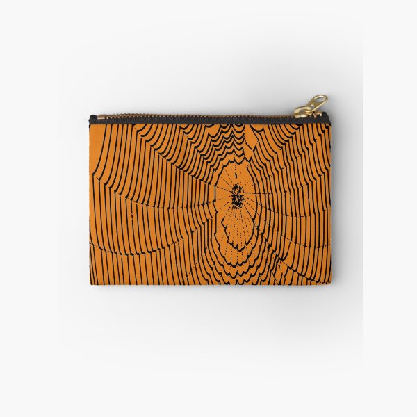 Item preview, Artistic Halloween Spider Cobweb Doodle In Black designed and sold by taiche.