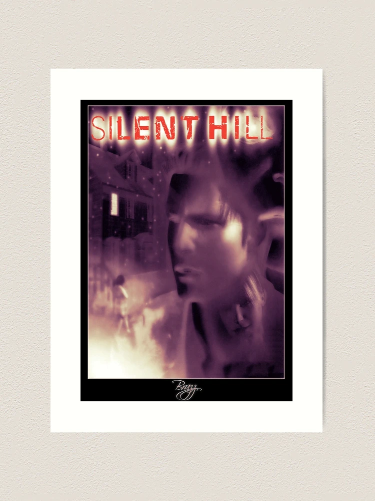 Silent Hill 1 - Ps1 Original Art Box Cover (NA Version) | Art Print
