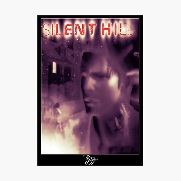 Item preview, Silent Hill 1 - Ps1 Original Art Box Cover (NA Version) designed and sold by Brazz Official.