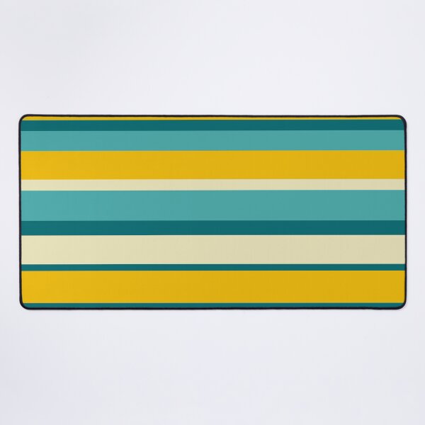 Item preview, Vibrant Horizontal Stripes in Yellow and Teal designed and sold by ChantellaGF.