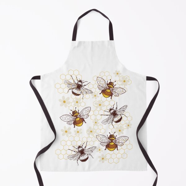 Item preview, Honey Bees, Bumblebees, Honeycomb, Daisy, Nature  designed and sold by AASparksDesigns.