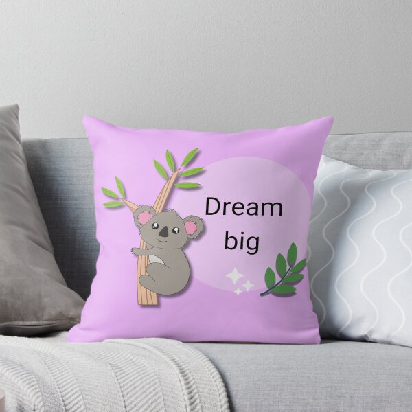 Item preview, Dream Big, Cute Koala Quote Saying, Inspirational Motivational Quotes Sayings Texts Words, Amazing Animals, Nature Scenery designed and sold by CreationsNews.