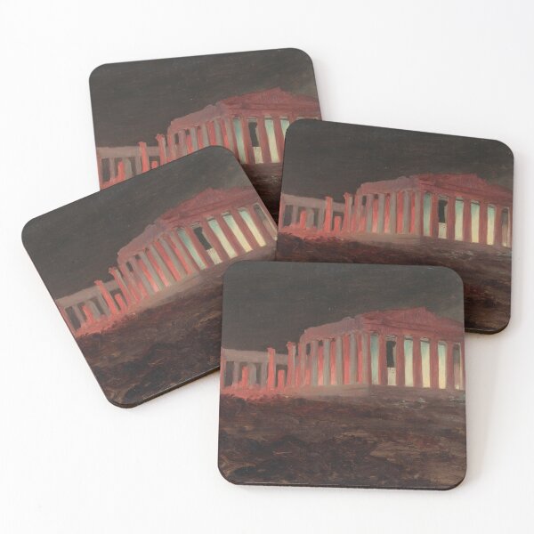 Item preview, Parthenon, Athens, from the Northwest (Illuminated Night View), 1869 By Frederic Edwin Church designed and sold by Art Outlaws.
