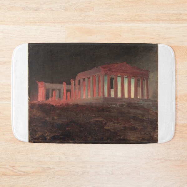 Item preview, Parthenon, Athens, from the Northwest (Illuminated Night View), 1869 By Frederic Edwin Church designed and sold by Art Outlaws.