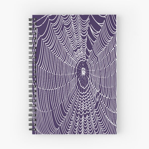 Item preview, Artistic Halloween Spider Cobweb Doodle In White designed and sold by taiche.