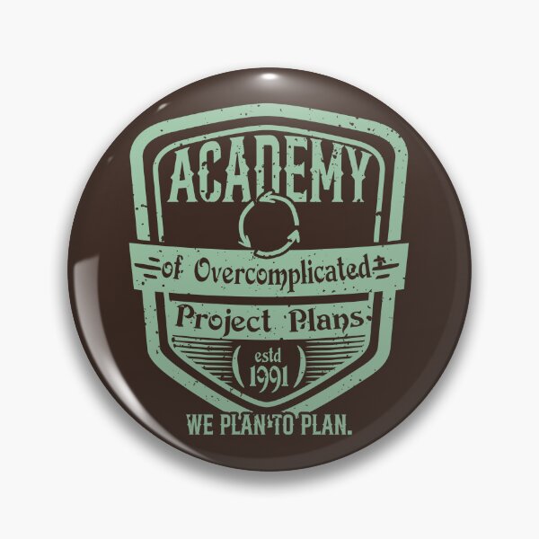 Item preview, Academy of Overcomplicated Project Plan designed and sold by Milena R..
