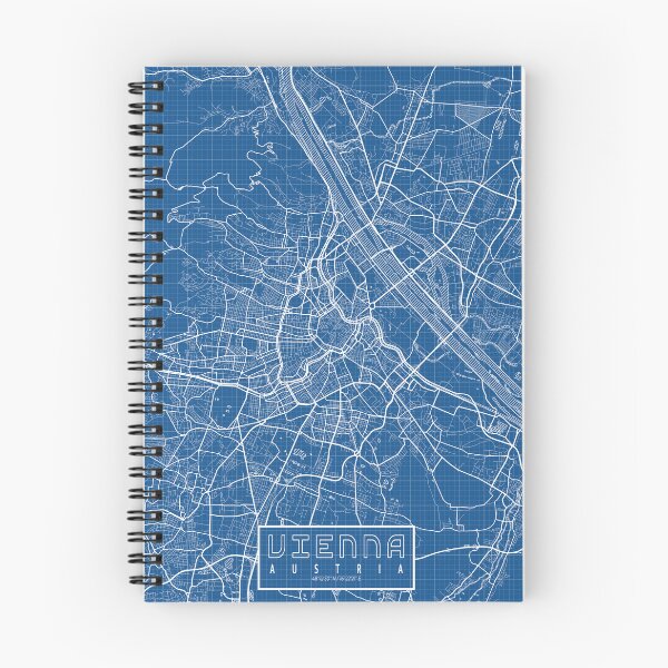 Item preview, Vienna City Map of Austria - Blueprint designed and sold by deMAP.
