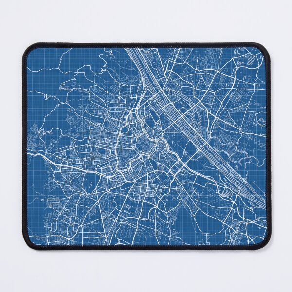 Item preview, Vienna City Map of Austria - Blueprint designed and sold by deMAP.