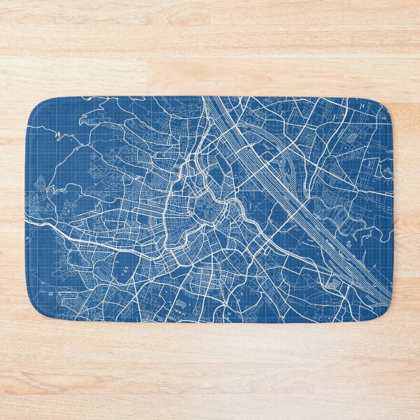 Item preview, Vienna City Map of Austria - Blueprint designed and sold by deMAP.