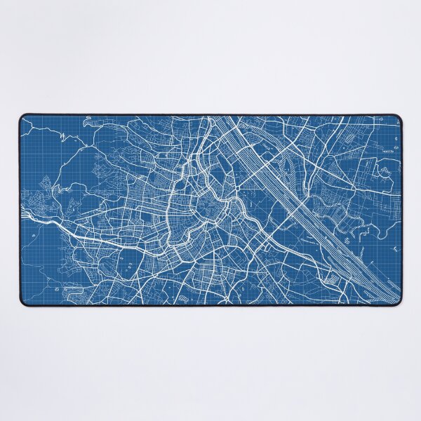 Item preview, Vienna City Map of Austria - Blueprint designed and sold by deMAP.