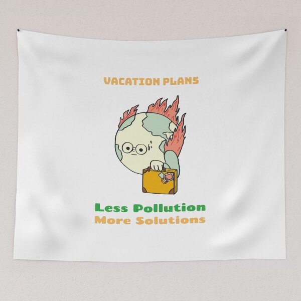 Item preview, Less Pollution More Solutions designed and sold by sydney-syder.