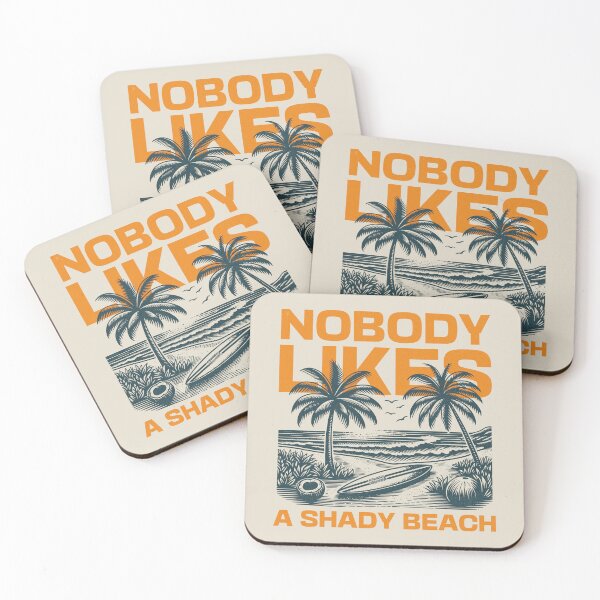 Item preview, Nobody Likes a Shady Beach designed and sold by dudelinart.