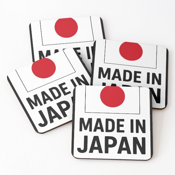 Item preview, Sign indicating product origin from Japan featuring a red circle symbol designed and sold by Ai-Cases-Store.