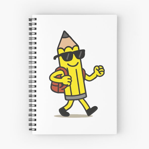 Item preview, Lápiz de dibujos animados genial para llevar: diseño divertido para la vuelta al cole designed and sold by DKunic.