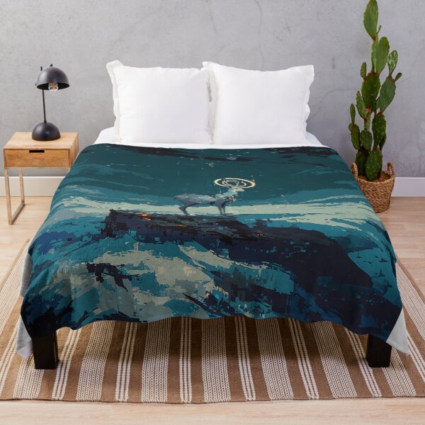Item preview, Halo Stag on Midnight Cliff designed and sold by Christian Weiss.