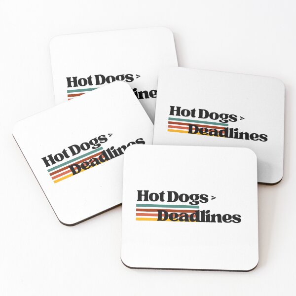 Item preview, Hot Dogs > Deadlines designed and sold by Nikki Krishna.