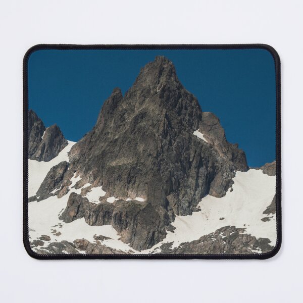 Item preview, Dramatic Rocky Peak with Snow in the Swiss Alps designed and sold by alicjamiekina.