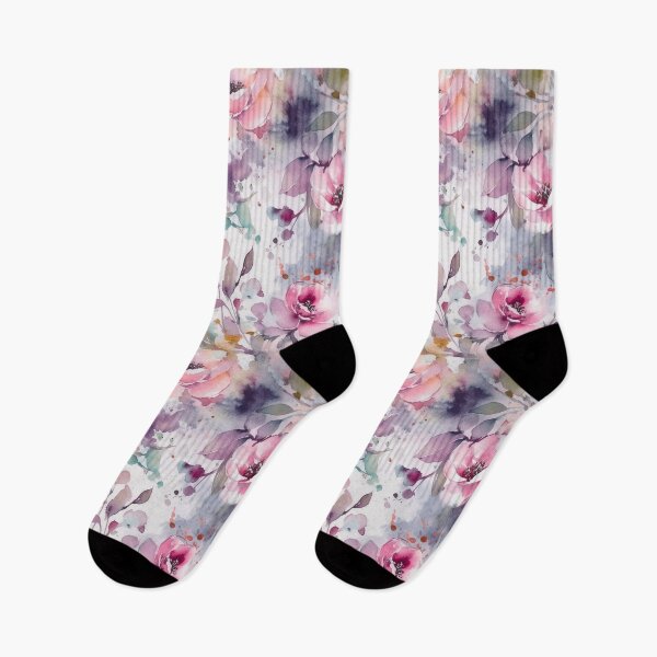 Item preview, Pink watercolor flowers designed and sold by Baart72.