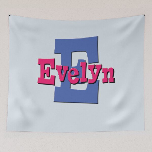 Item preview, E is for Evelyn Girl's/Woman's Name and Initial  designed and sold by CharlottePlaceArt.