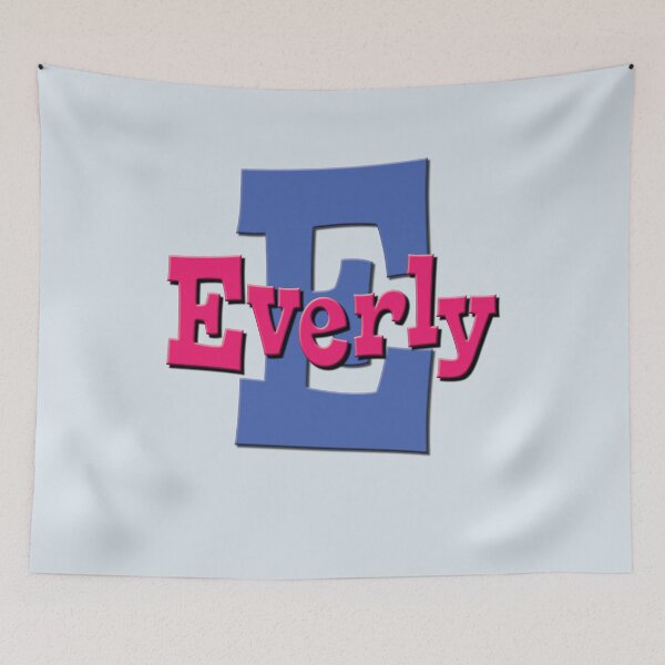 Item preview, E is for Everly Girl's/Woman's Name and Initial  designed and sold by CharlottePlaceArt.