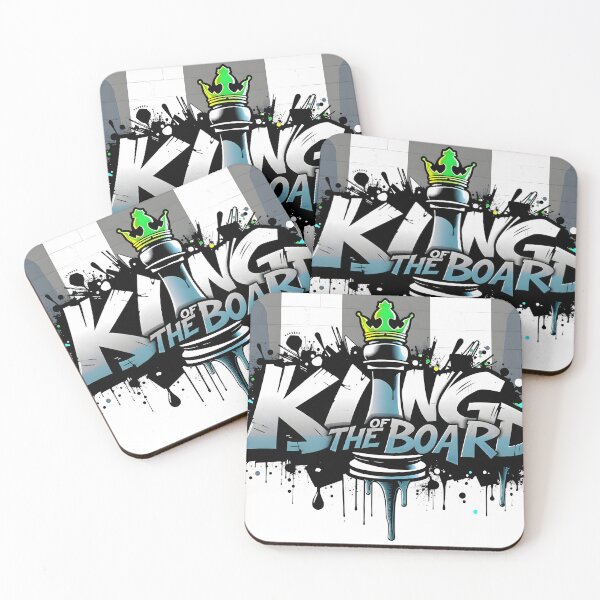Item preview, King of the Board Graffiti Chess Street Art designed and sold by ARJ-Fashion.