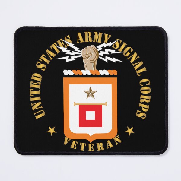 Item preview, Army - US Army Signal Corps Veteran w Signal COA wo Backgrnd X 300 designed and sold by Military Insignia Products.