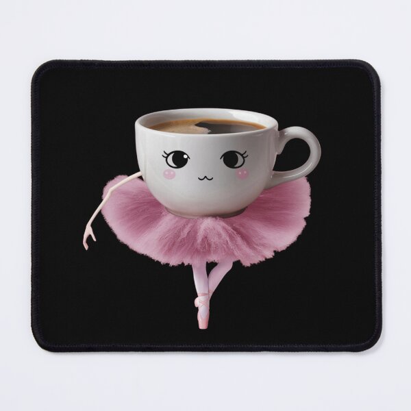 Item preview, Ballerina Cappuccina – Coffee Cup Meme in Brainrot Style designed and sold by Silly Shapes Co..